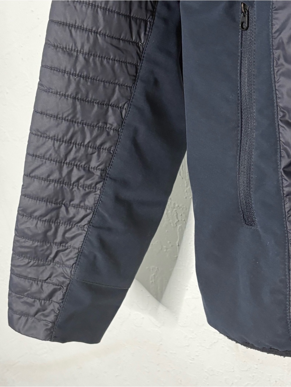 Kuhl Spyfire Jacket Mens M Navy Midnight Blue Down Puffer Full Zip 1064 Gorpcore - Picture 5 of 12